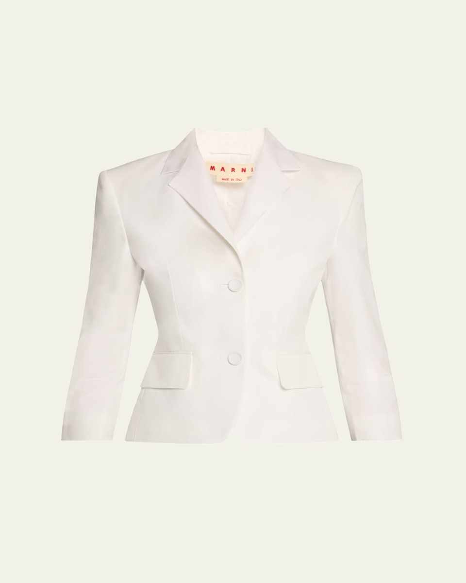 Compact Organic Cotton Poplin Baby Jacket